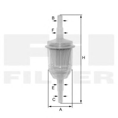 FIL FILTER zp8014fp -  Топливный фильтр